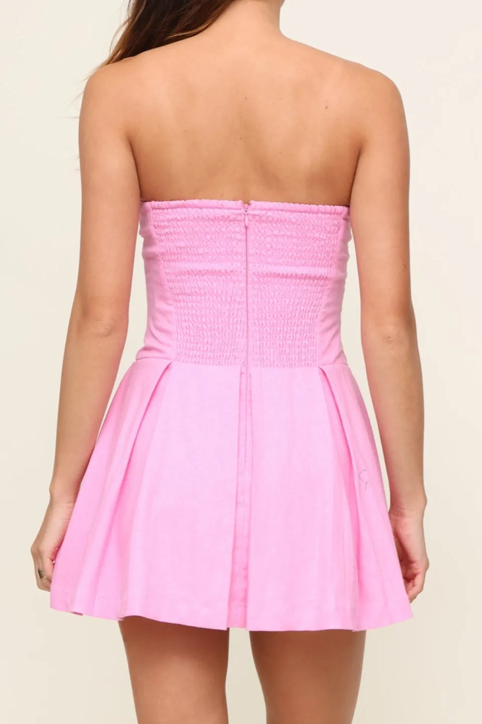 The Crystal Pleated Dress Minimal Mood