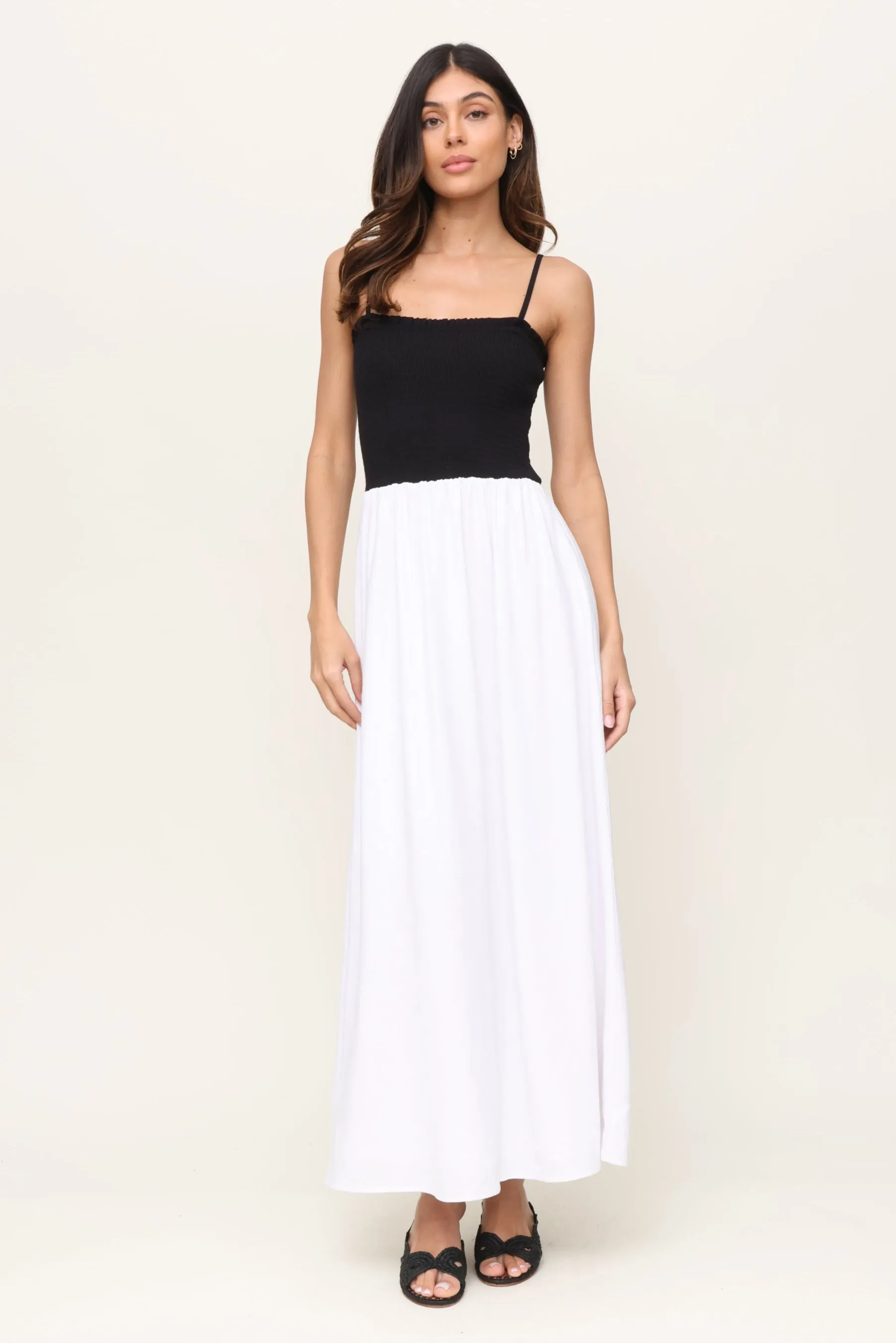 The Mary Kate Dress Shine Soft Outfit Core