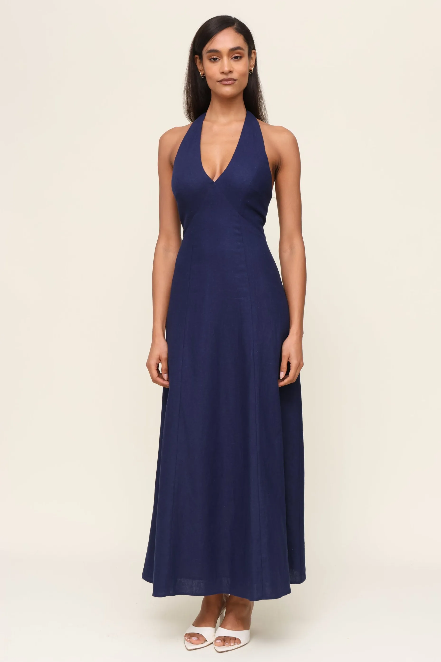 Seasonal Wear The Simone Halter Dress