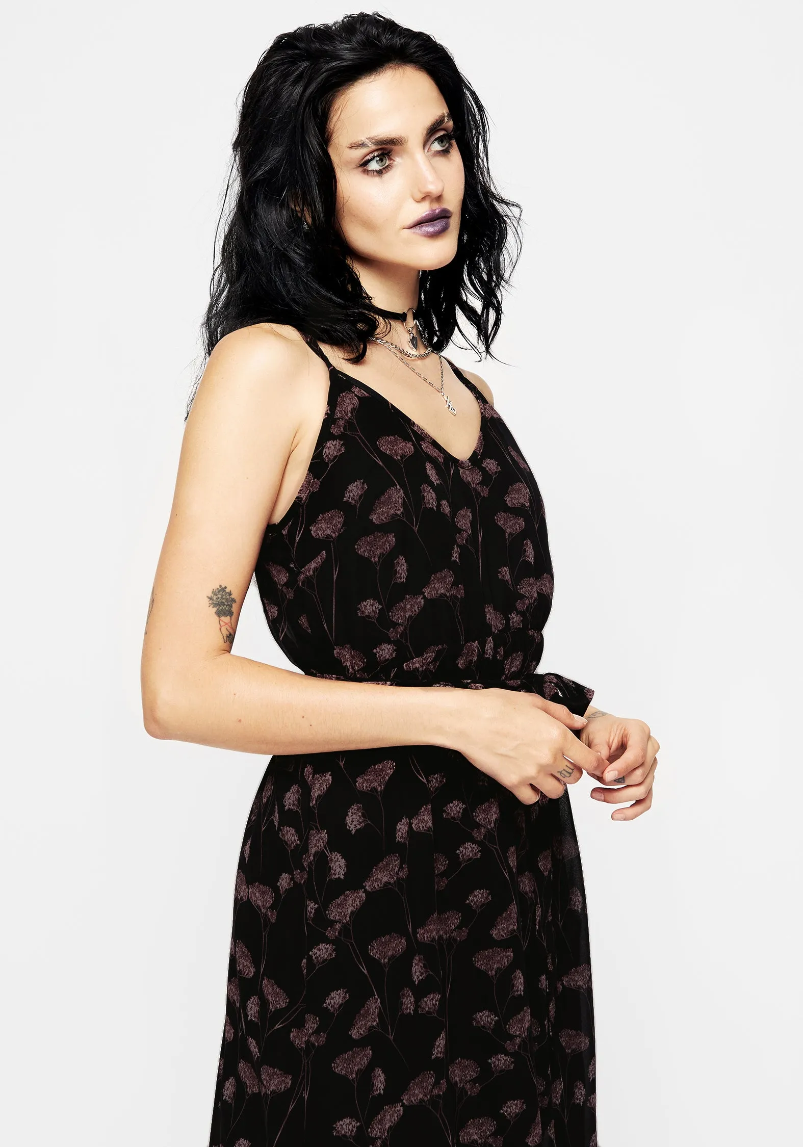 Judas Maxi Dress with Waist Tie Casual Vibes Sleek Cut