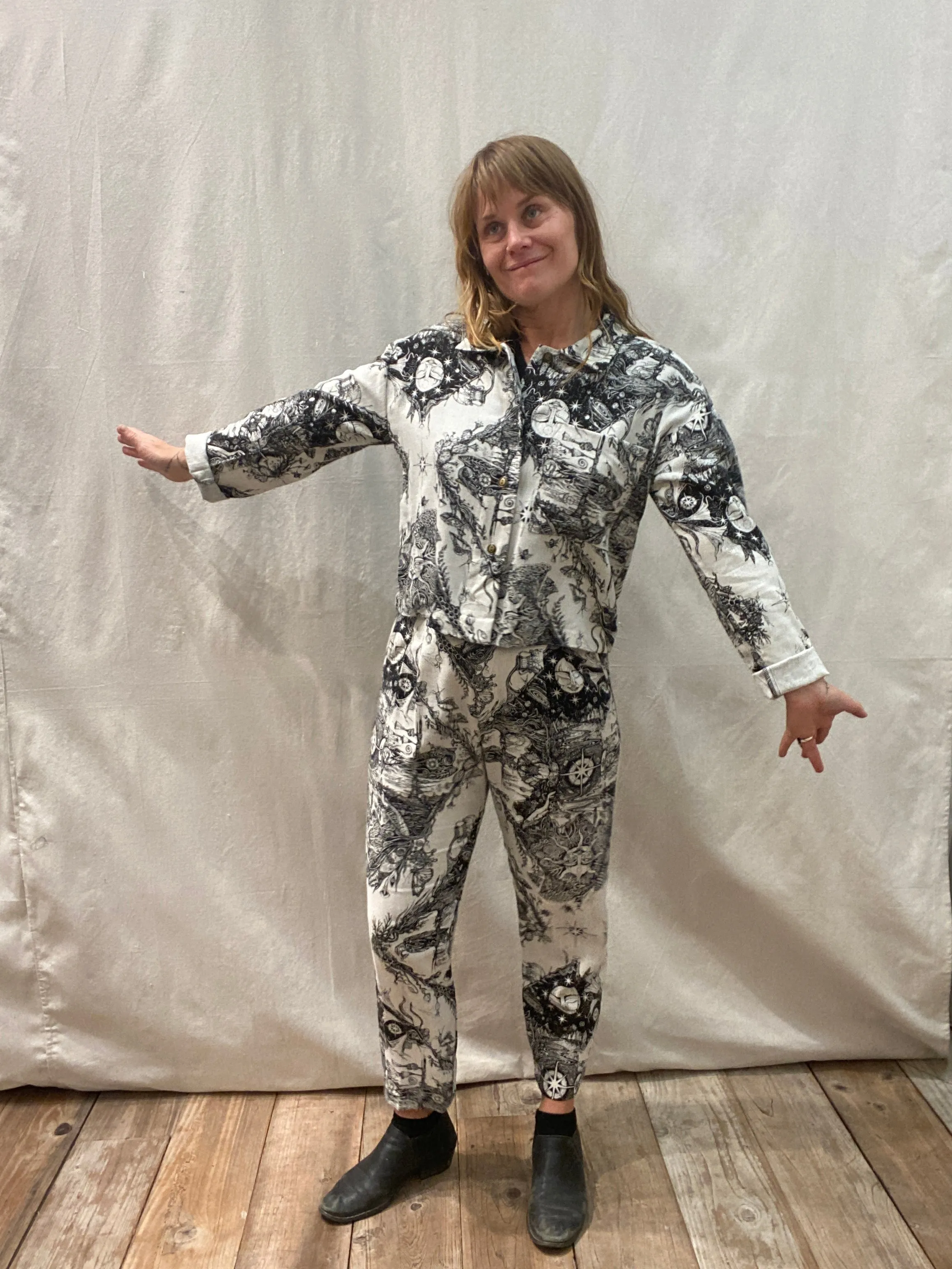 Active Lifestyle Core Comfort Perfect Pant 2.0 in Earth Worship Linen