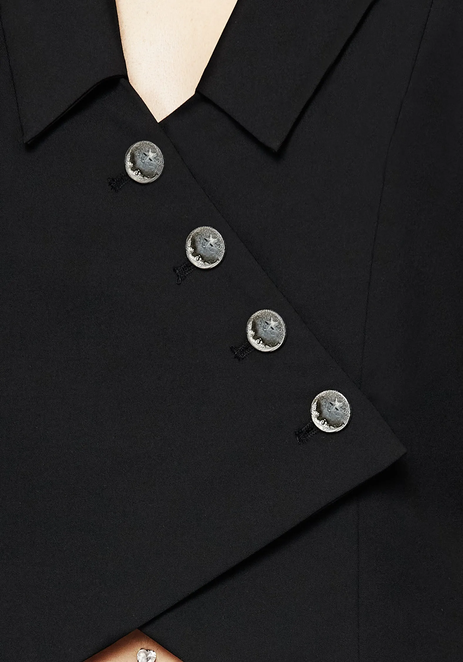 Moonage Asymmetric Waistcoat Fun Design Unstructured Silhouette