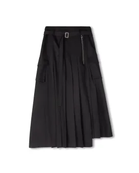 Easy Layers Pleated Wrap Skirt