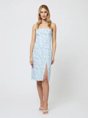 Body Safe Multipurpose Echo Crepe Strappy Midi Dress