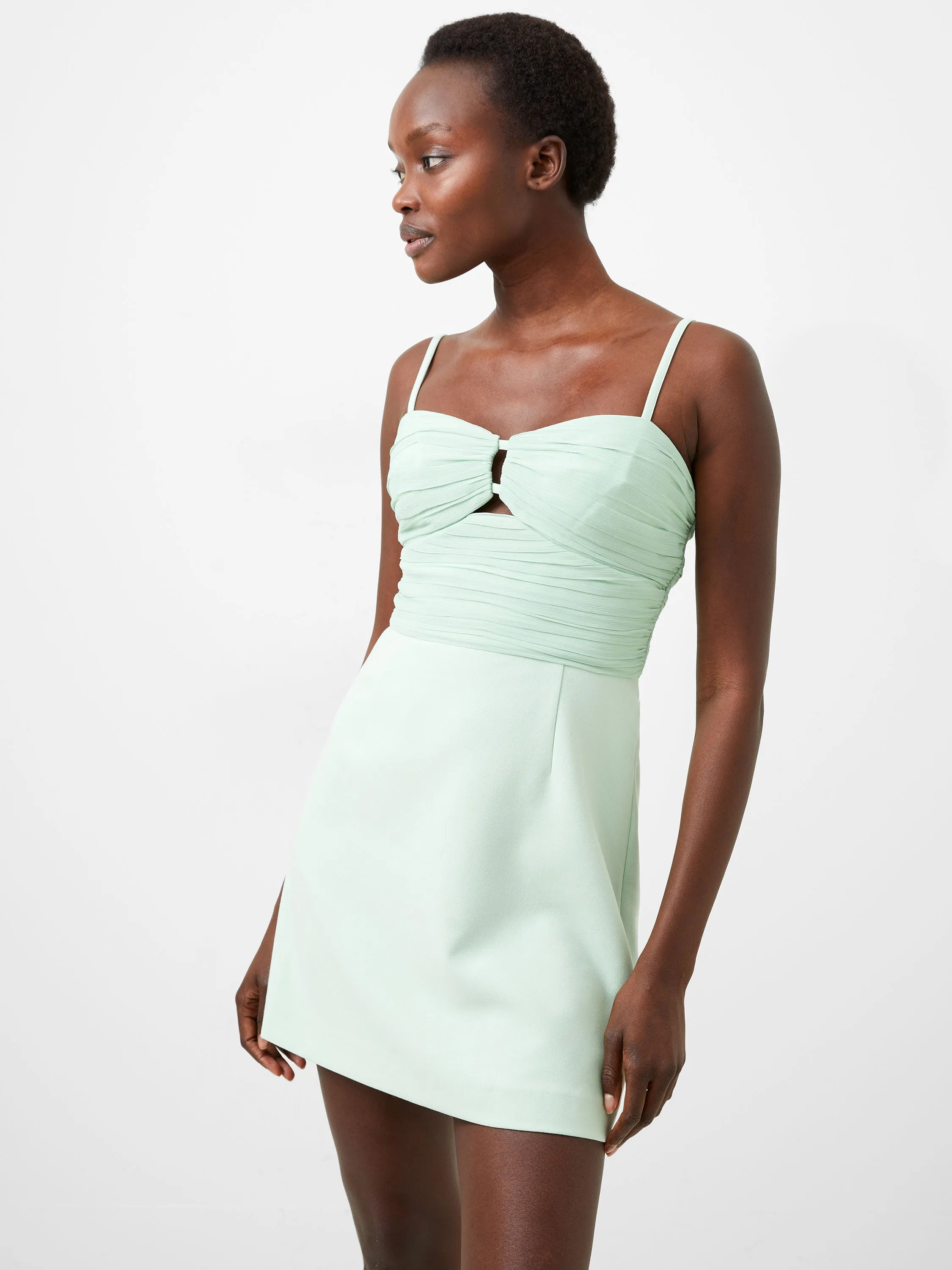 Whisper Strappy Tulle Dress Soft-touch