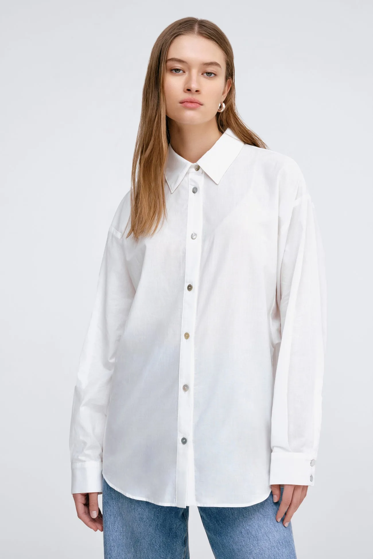 Timi Shirt DoubleStitchedHem Stain Resistant Treatment