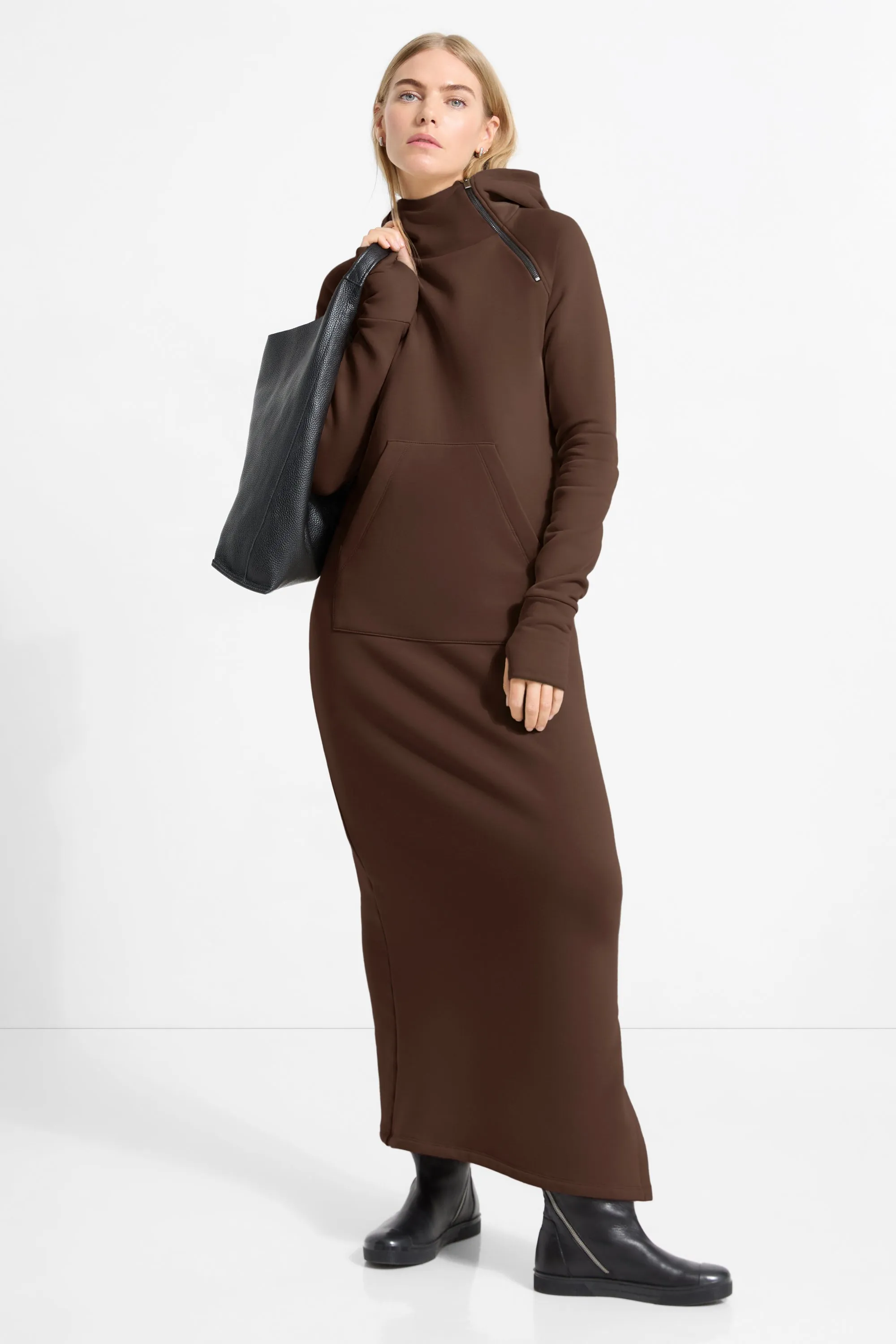 Elegant Outline Tompkins Sweatshirt Dress
