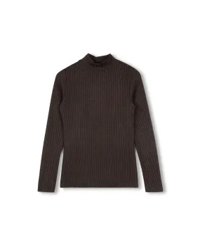 Stripe Turtleneck Comfortable texture Seamless Edging