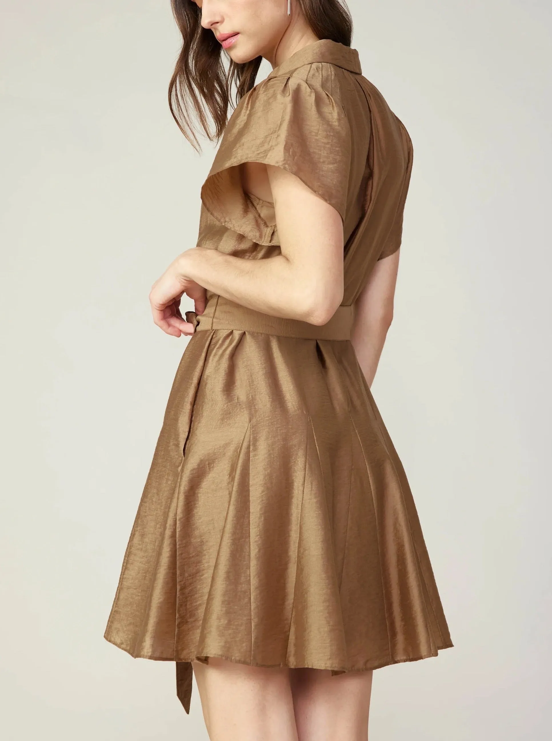 Trendy Wear Espresso Mini Dress