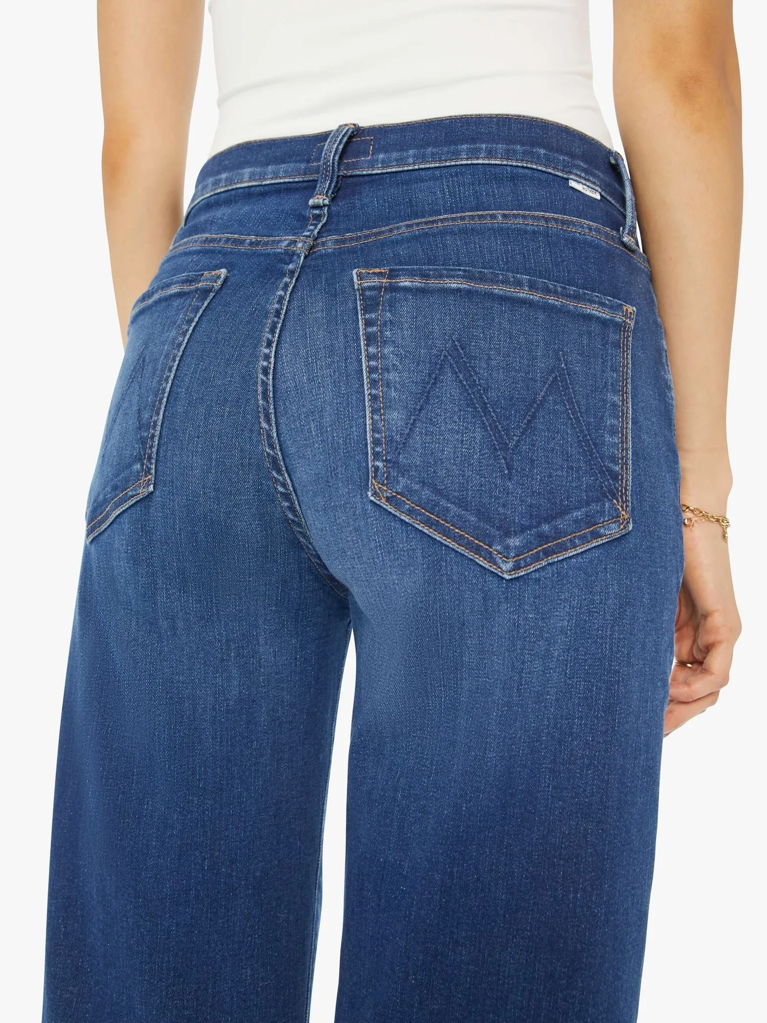 Streetwear Fan Minimalist Style Smart Fit Mother Dodger Ankle On Your Left