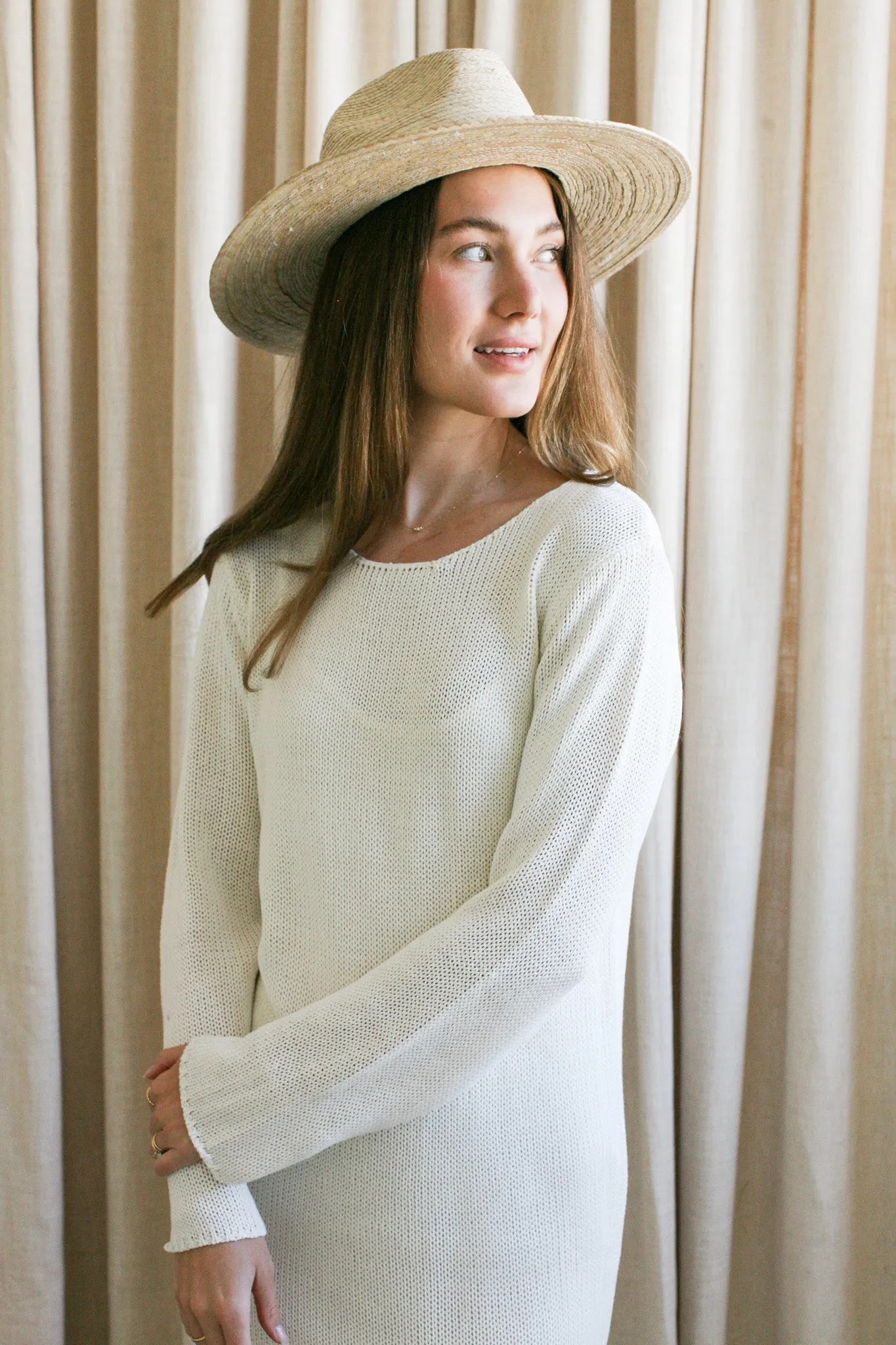 Shine Finish Mood Glow Kimberly Knit Midi Dress