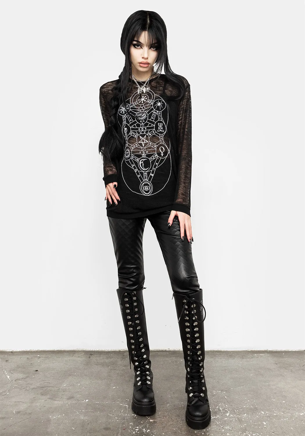 Knit Density Options DIVINITY JUMPER