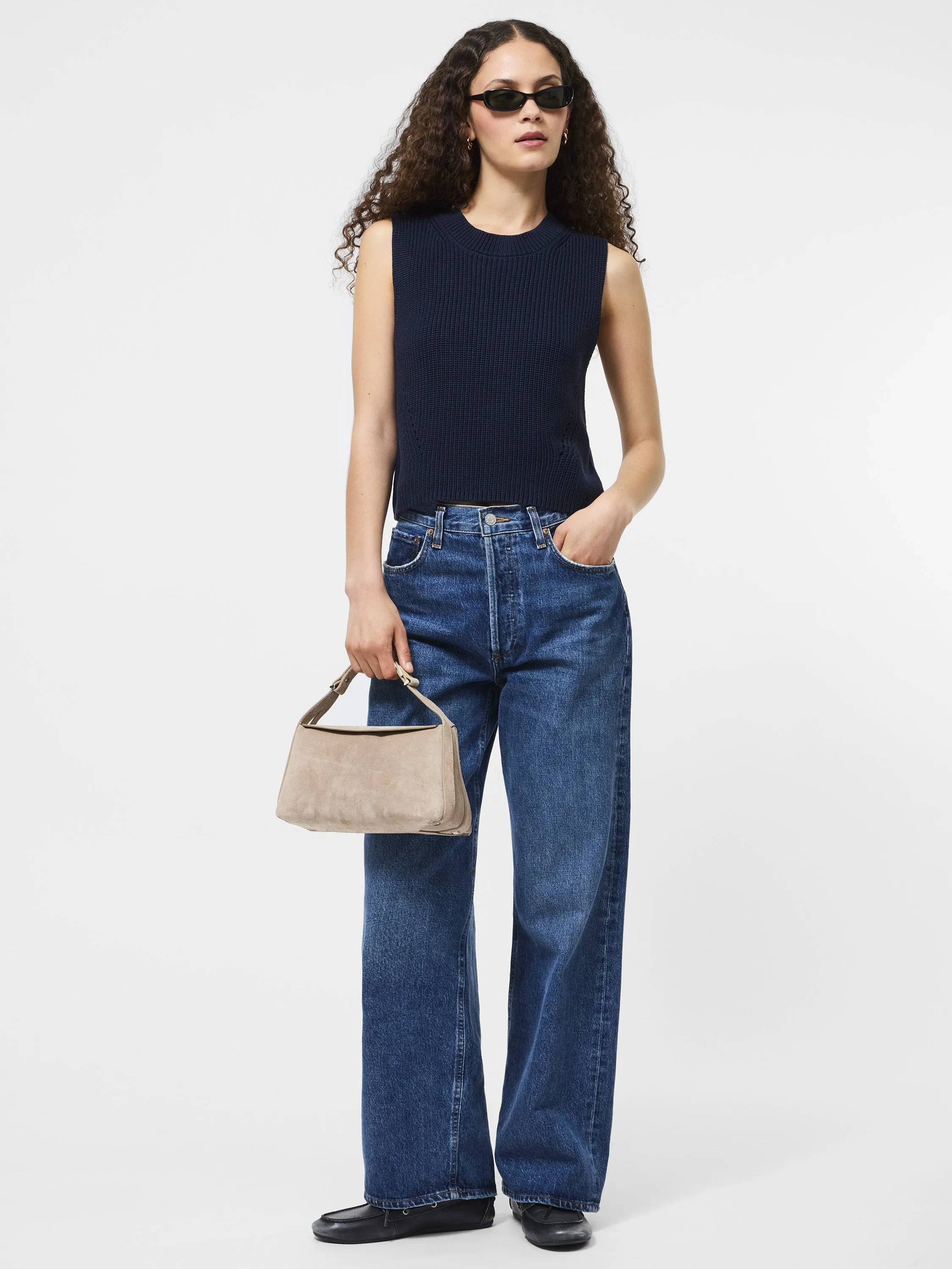 Wardrobe Must Mozart Crewneck Sleeveless Vest