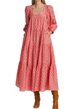 Street Look Outdoor Scene Ulla Johnson Georgina Dress