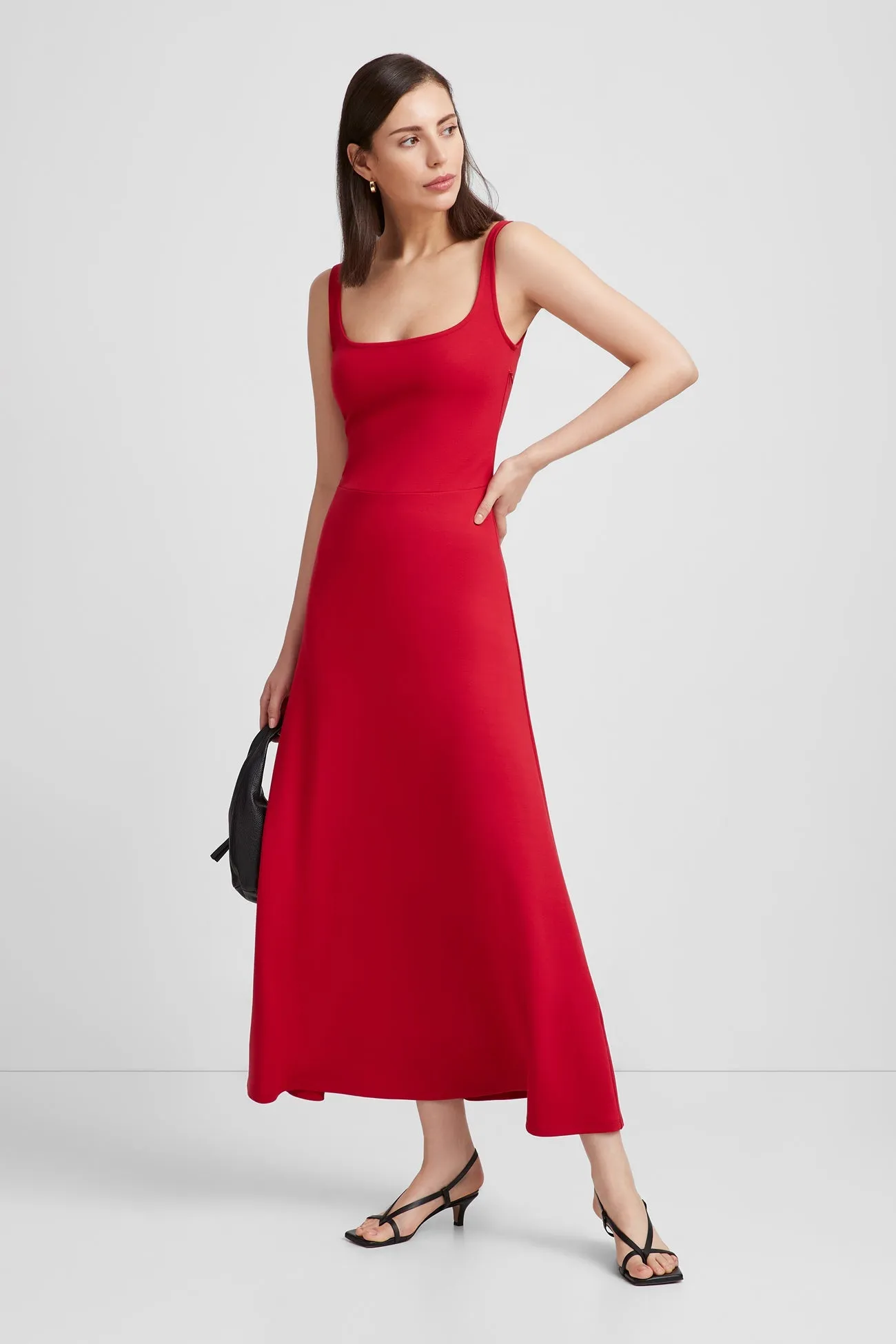 Embroidered Fabric Calm Shine Marvin Dress