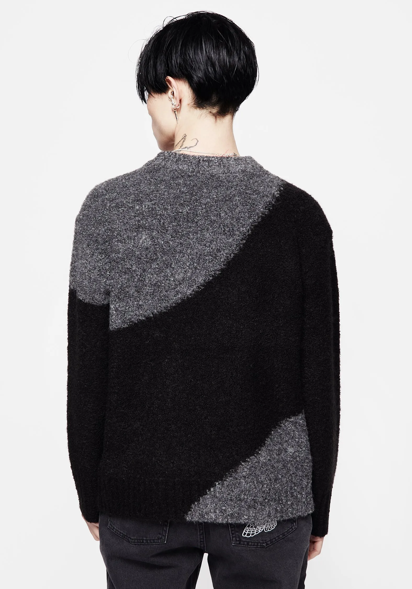 Callisto Colour Block Jumper Recycled Fiber