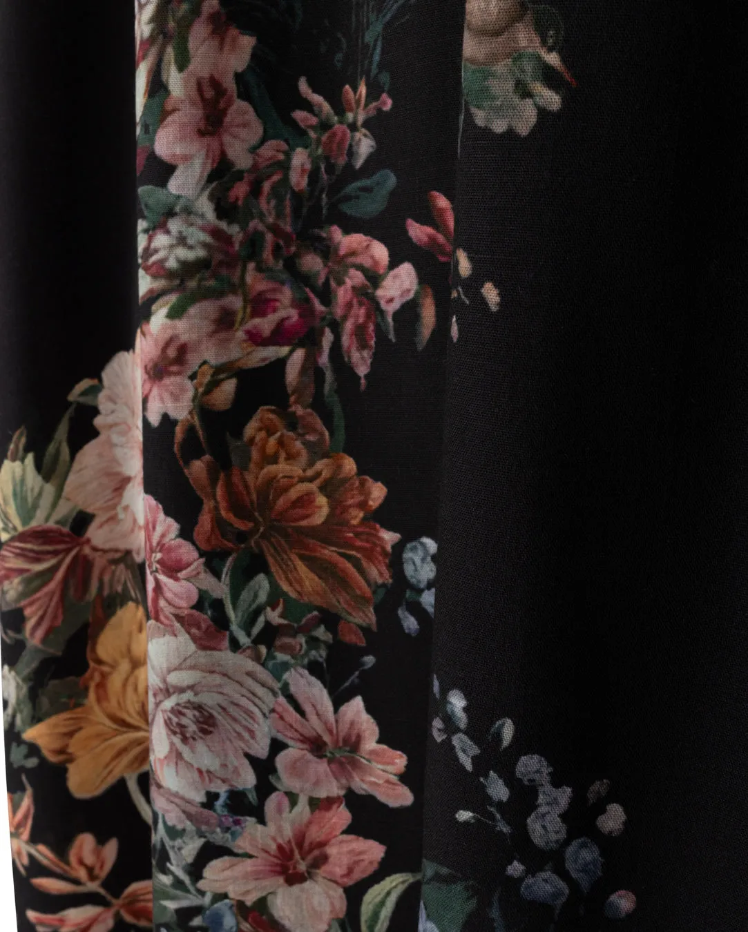 Dumont Organza Floral Skirt Smooth Cut