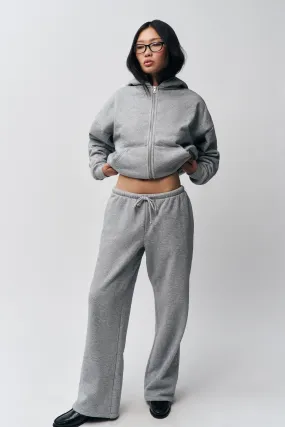 Relaxed Drawstring Sweatpant Side Pockets