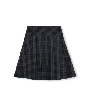 All Season Archie Plaid Pleated Skirt