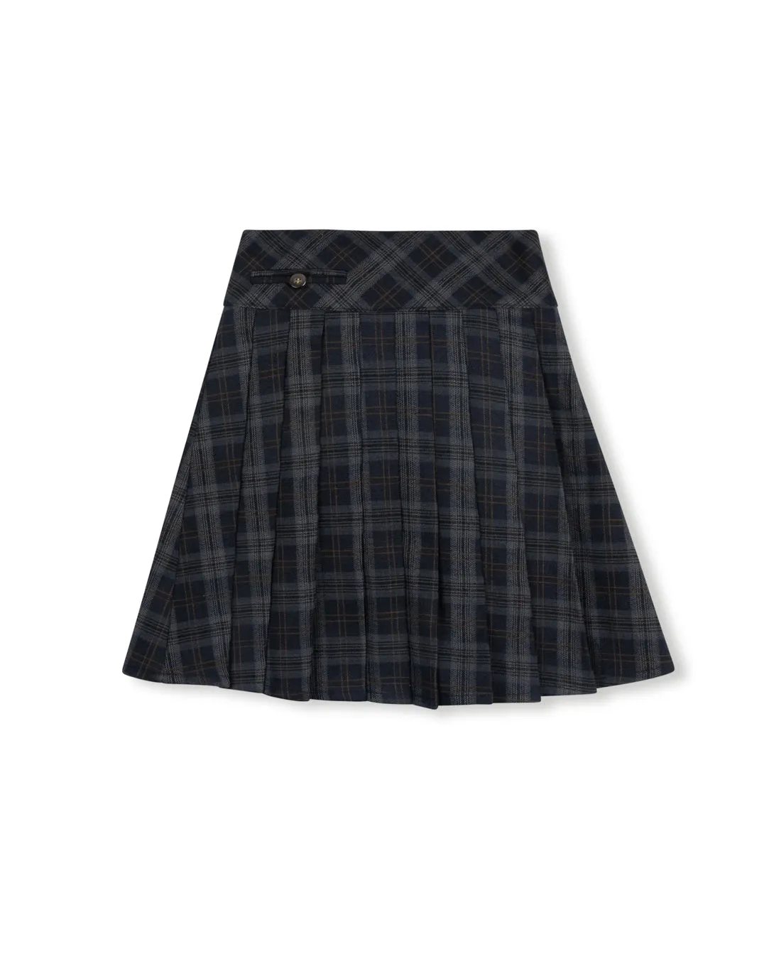 Flexible Comfort Archie Plaid Pleated Skirt
