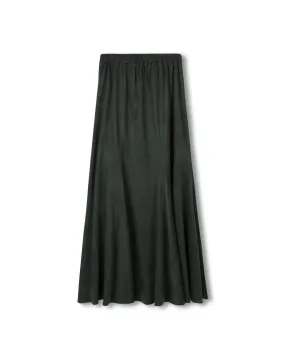 Winder Velvet Cupro Skirt Elasticized Cuff Opaque finish