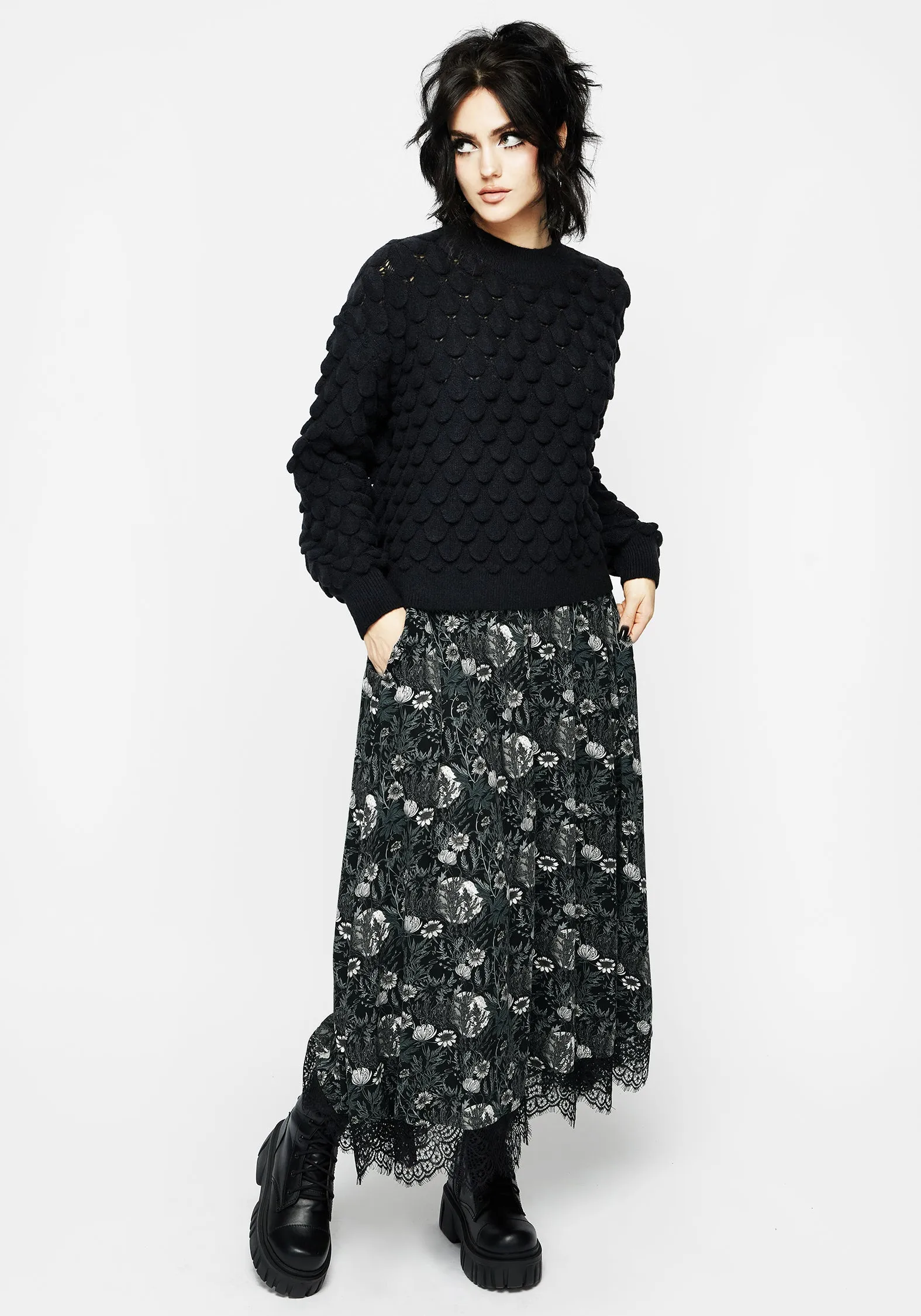 LowImpact Dye Process Versatile Trend Undine Chunky Knit Jumper