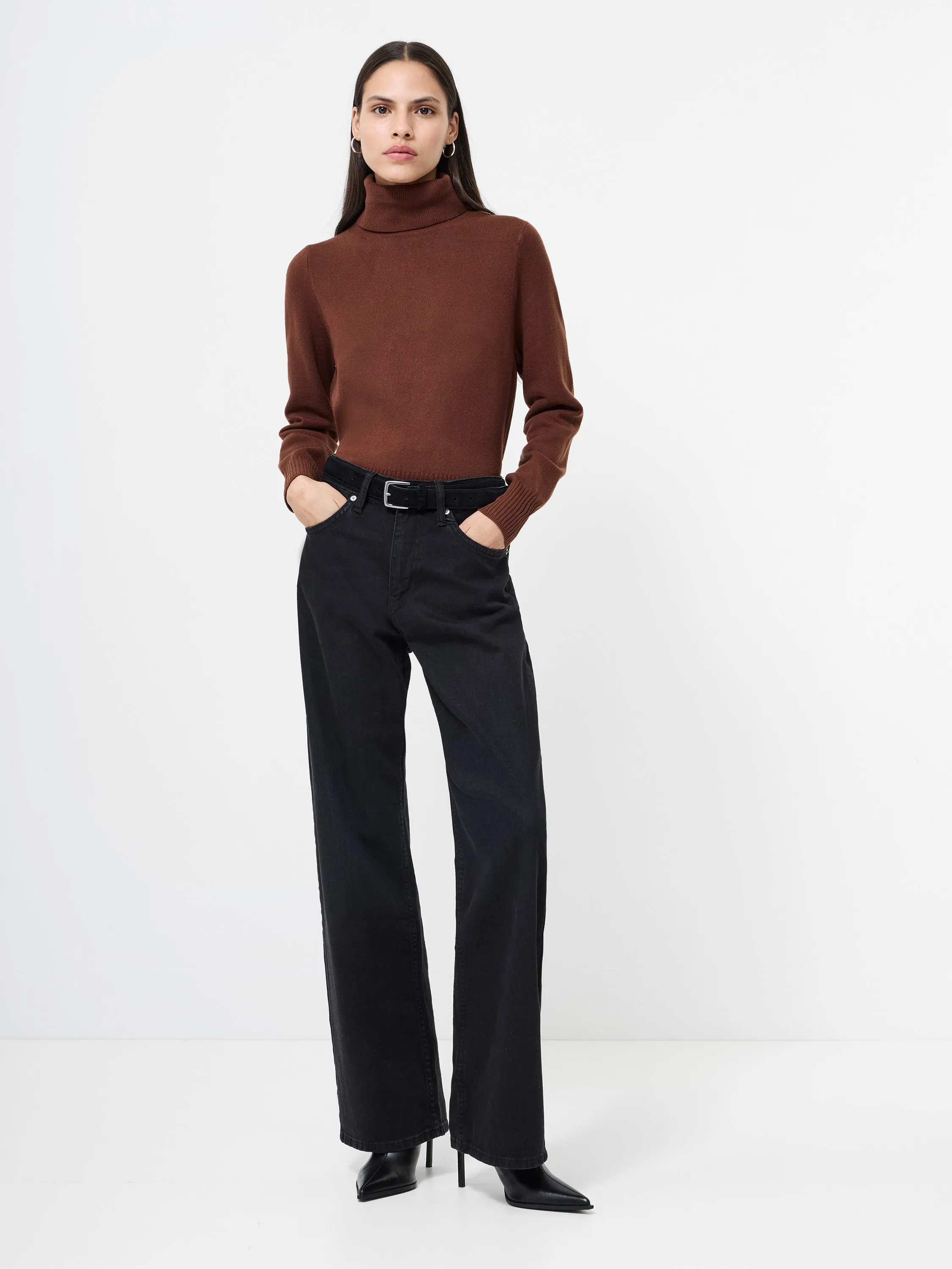 Babysoft Turtleneck Sweater Quick Dry Knitwear