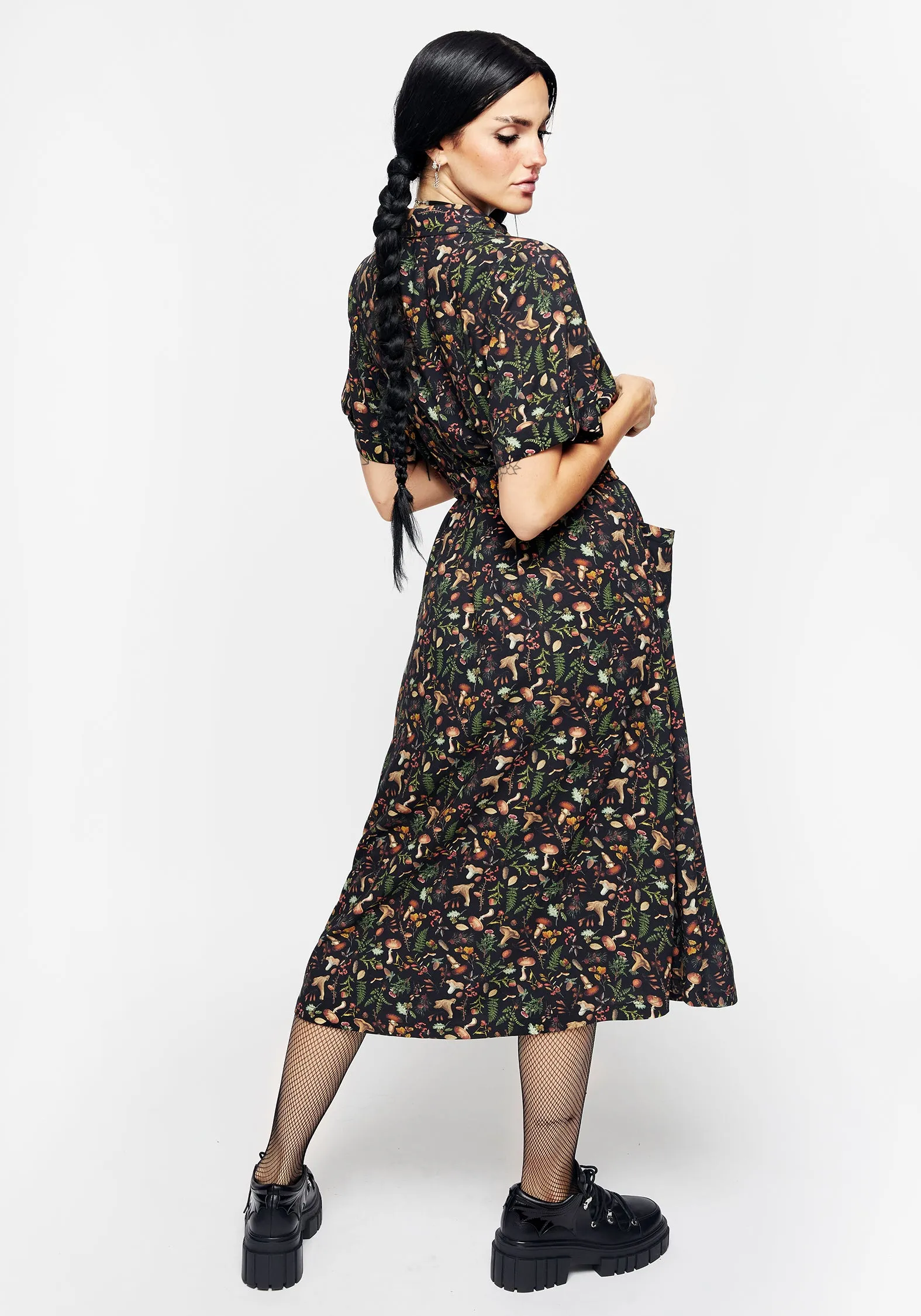 Urban Ease Vasilisa Midi Shirt Dress
