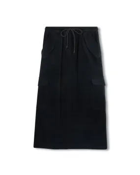 Style Innovation Vato Corduroy Drawstring Cargo Pocket Skirt