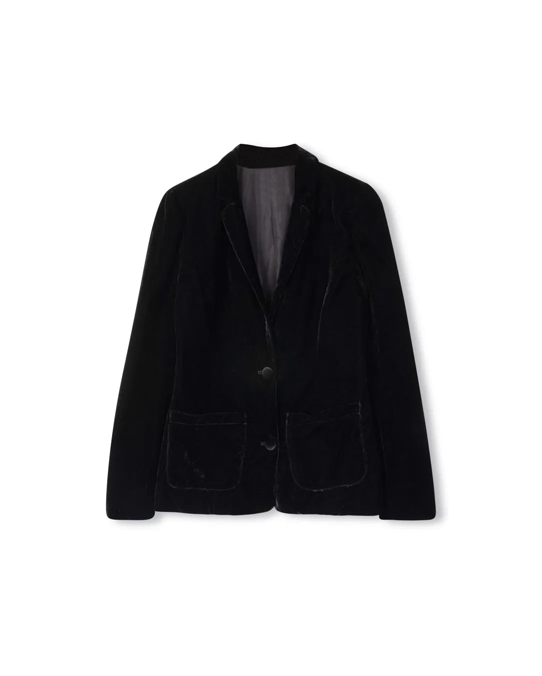 Frictionless Inner Layer SoftshellMaterial Velvet Blazer