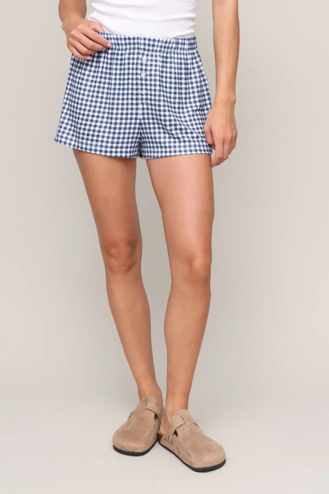 Maddie Gingham Short Feminine Fit