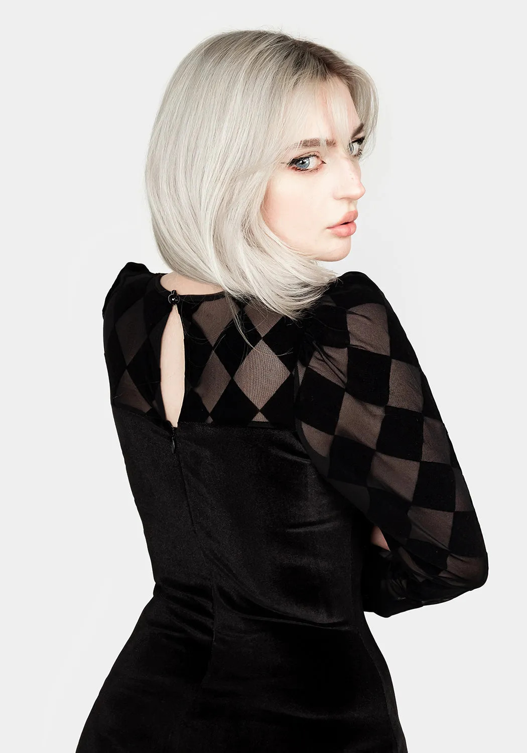 Minimal Core Debauched Midi Dress