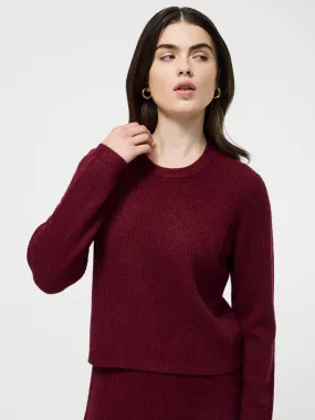 Vhari Knit Classic Sweater Breathable Openwork Knit