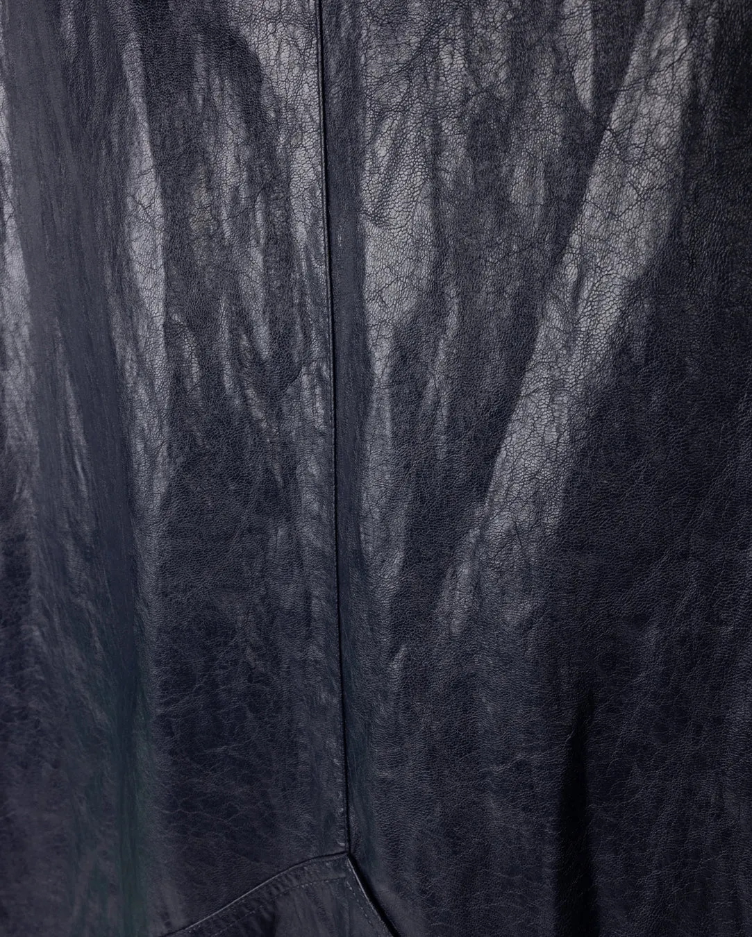 Leather Textured Maxi Skirt Bestseller Item