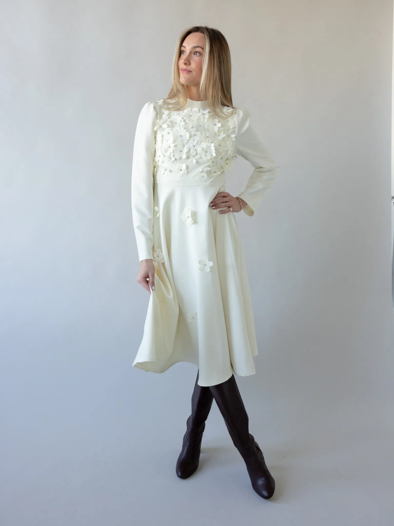 Summer Air Vivian Petal Dress