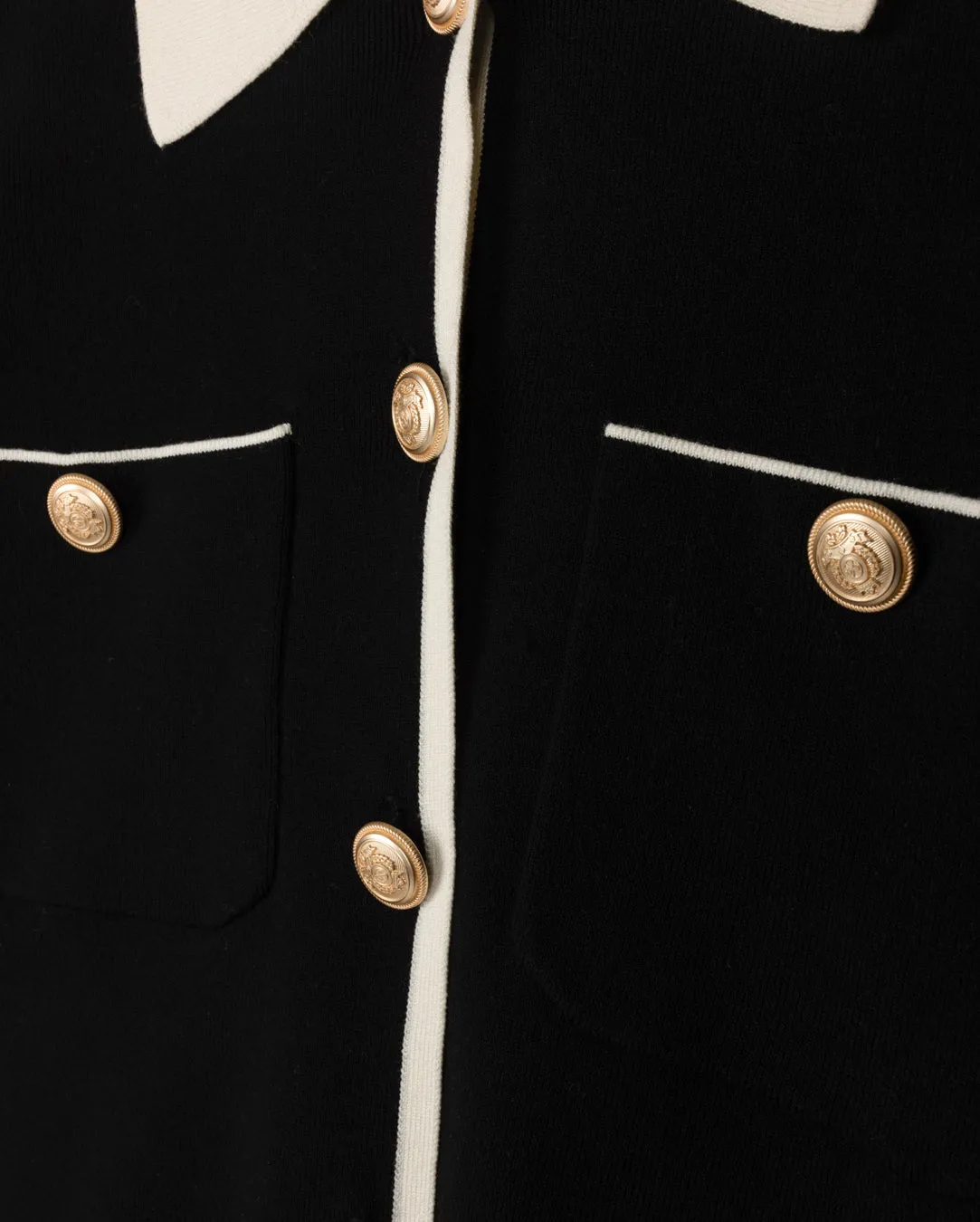 Abrasion Resistant Seams Kaye - Crocheted Collar Sweater