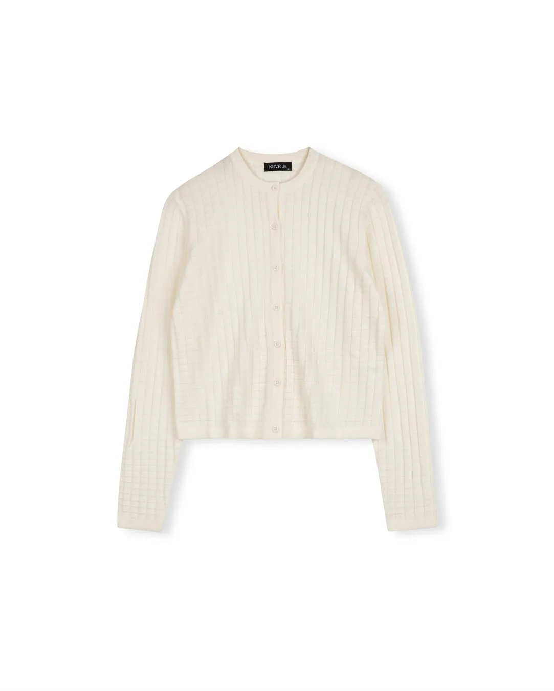 Trendy Outfit Simple Knitwear Delray Textured Knit Cardgian