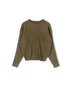 Two Toned Sweater Layering pieces Loose Weave