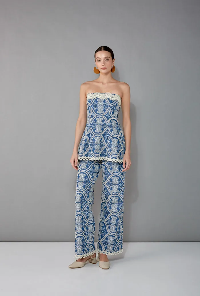 JOYCE TOP DENIM Holiday Casual Daily Fashion