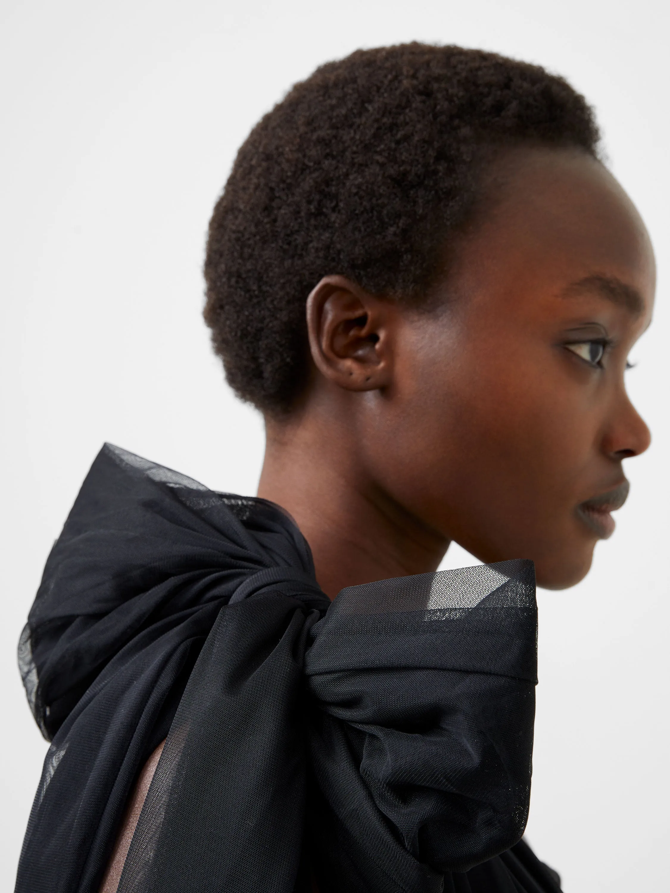 Whisper One Shoulder Tulle Dress Bright Feel