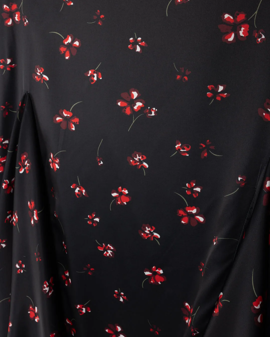 Wichman Flower Print Skirt Twist Front Outfit Shot