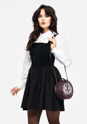 Fishtail Hem Finish Miranda Mini Corset Dress