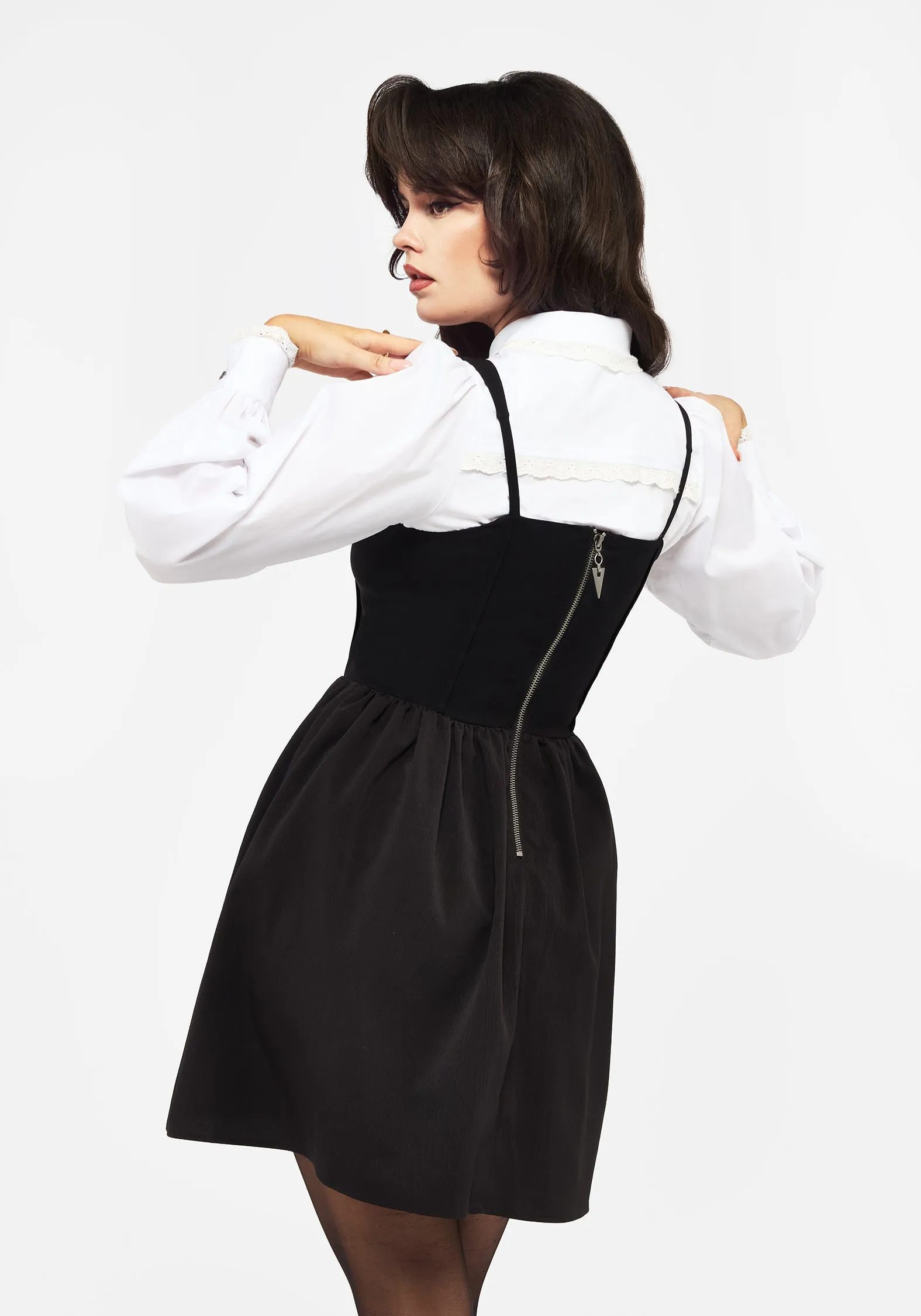 Miranda Mini Corset Dress Day Wear Shine Rush