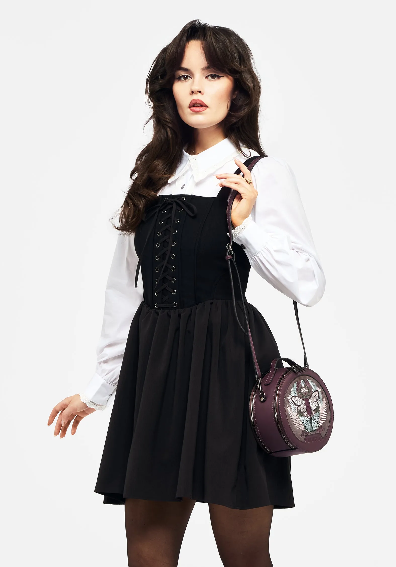 Miranda Mini Corset Dress Lounge Favorite Detachable-Detail