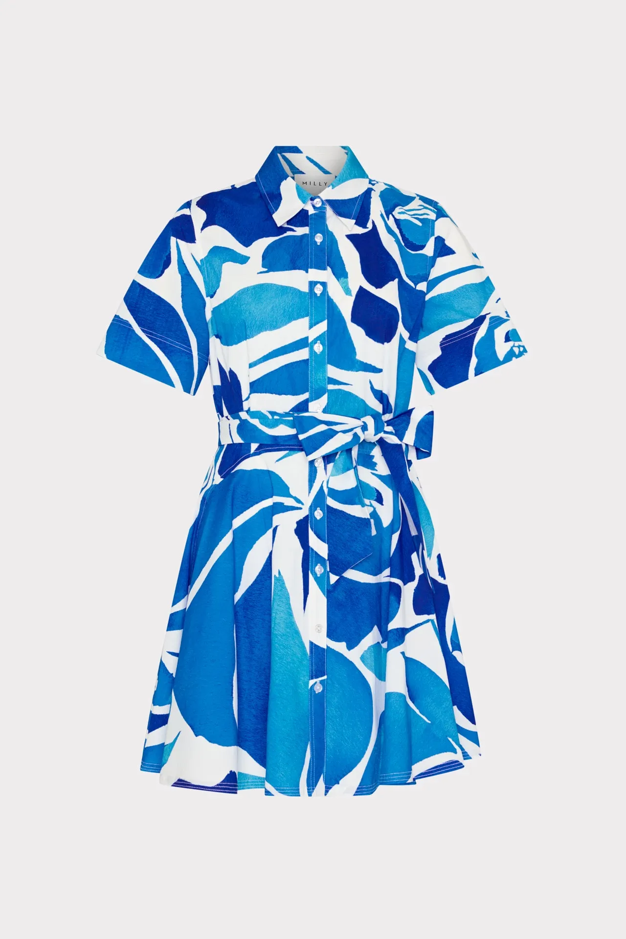 Bar Beat Dream Rose Poplin Mini Dress