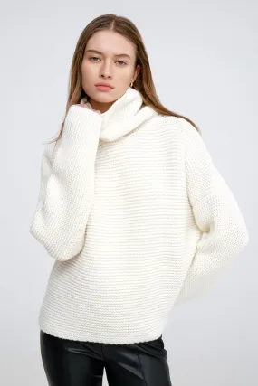 Pia Turtleneck Sweater Cozy Lining