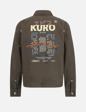 Worker Pockets Denim Jacket VentilatedBack