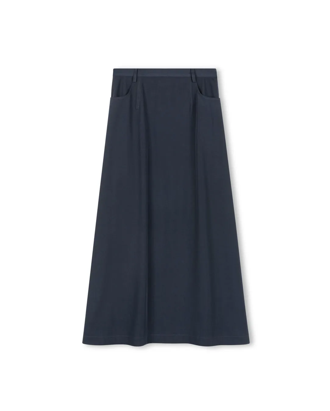 Quick Fit Drawstring closure Front Pocket Back Pleat Skirt