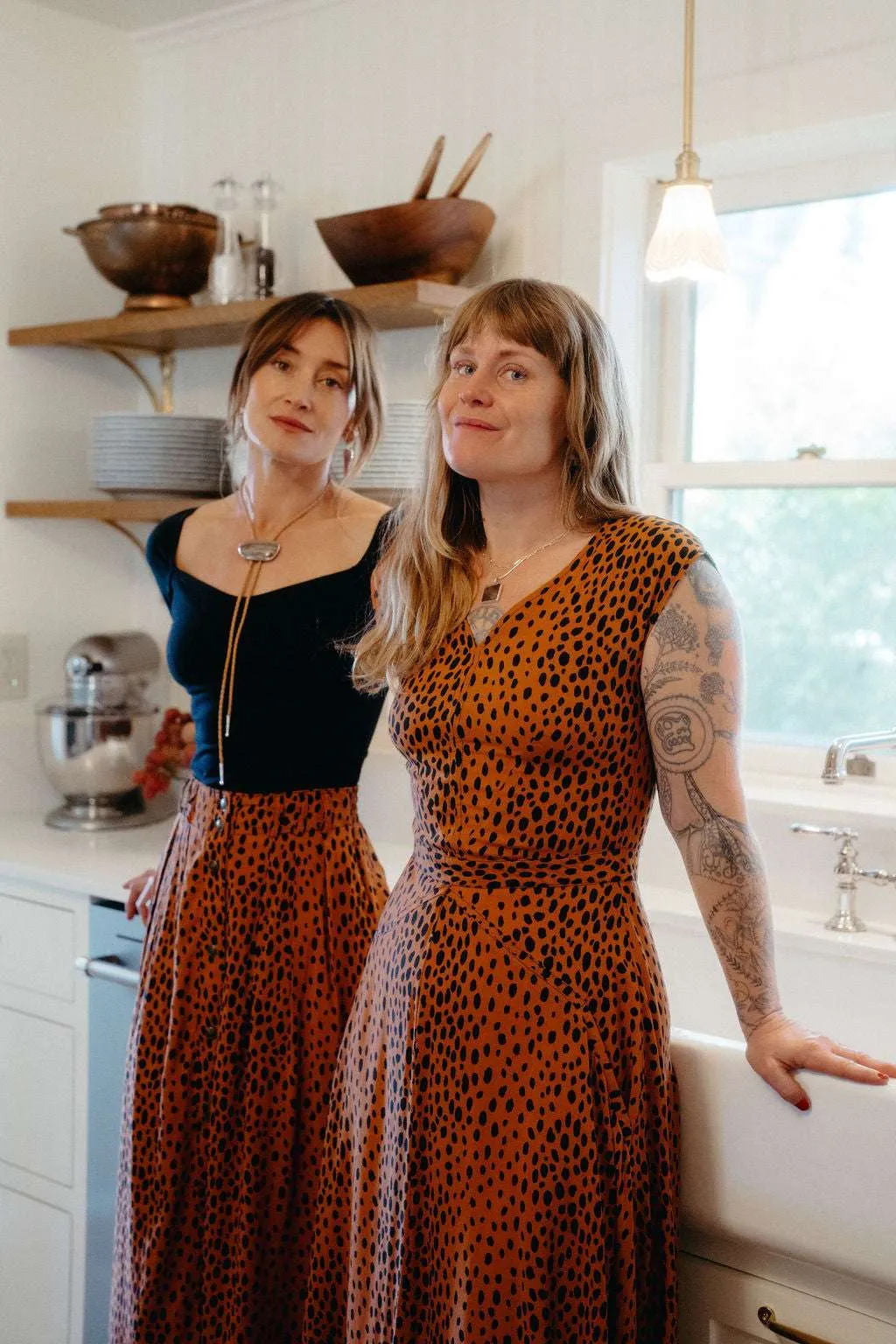 Xena Dress in Bam Bam Challis Contemporary Look