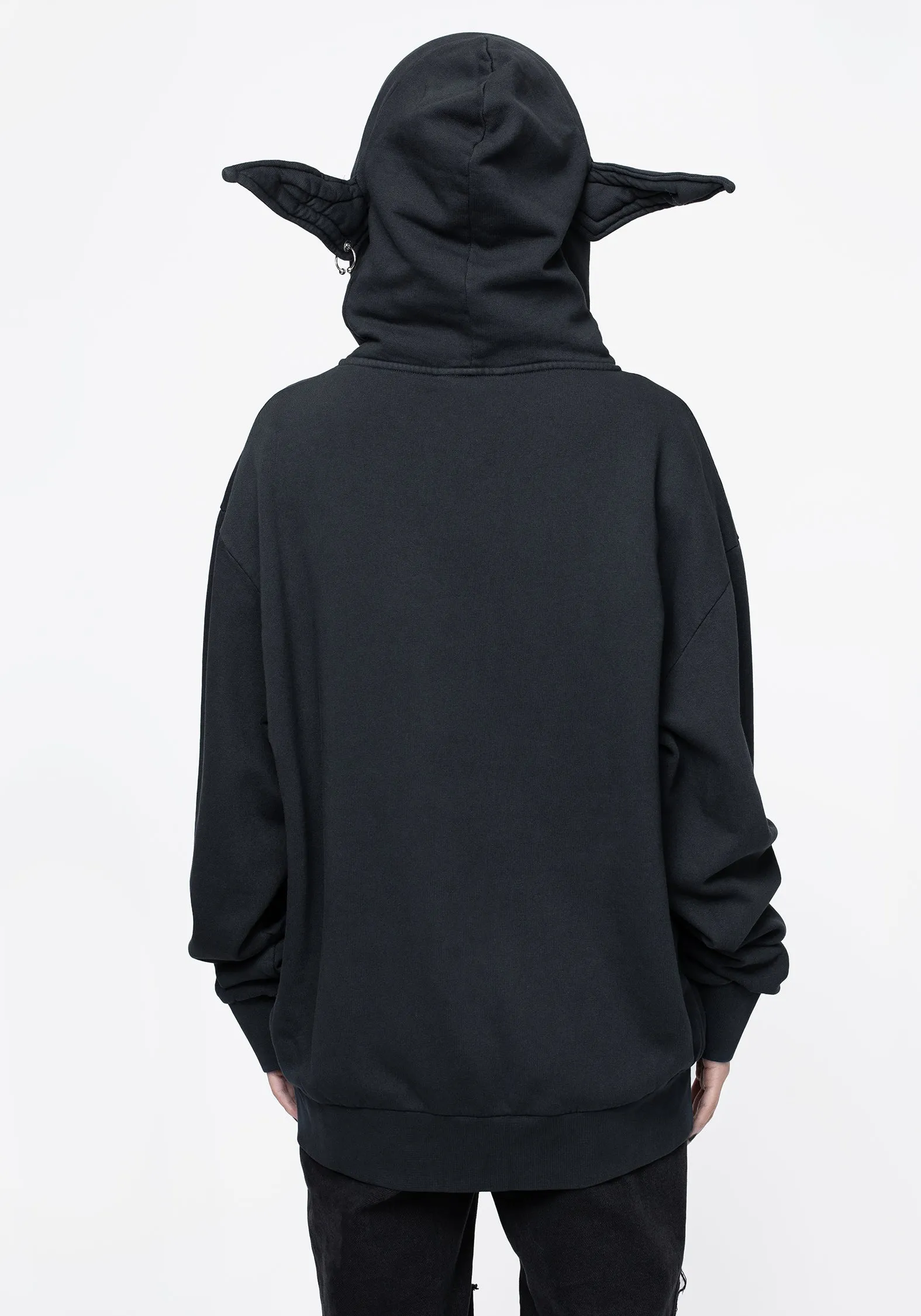 Crewneck Style Loungewear Friendly Hermit Ear Hoody